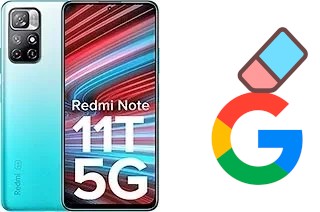 Come eliminare l'account Google su Xiaomi Redmi Note 11T 5G