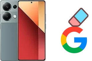 Come eliminare l'account Google su Xiaomi Redmi Note 13 Pro 4G