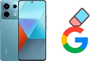 Come eliminare l'account Google su Xiaomi Redmi Note 13 Pro