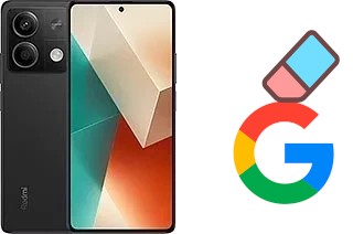 Come eliminare l'account Google su Xiaomi Redmi Note 13