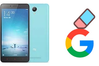 Come eliminare l'account Google su Xiaomi Redmi Note 2