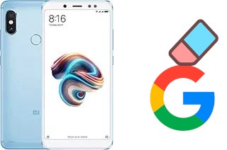 Come eliminare l'account Google su Xiaomi Redmi Note 5 Pro