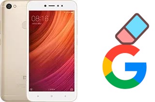 Come eliminare l'account Google su Xiaomi Redmi Y1 (Note 5A)