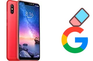 Come eliminare l'account Google su Xiaomi Redmi Note 6 Pro