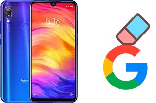 Come eliminare l'account Google su Xiaomi Redmi Note 7 Pro