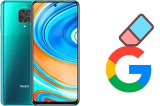 Come eliminare l'account Google su Xiaomi Redmi Note 9 Pro