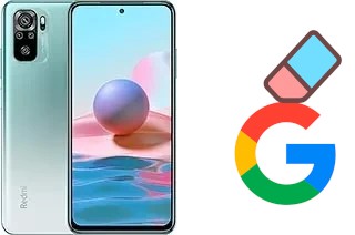 Come eliminare l'account Google su Xiaomi Redmi Note 10