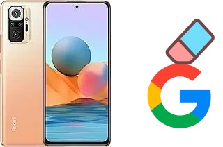 Come eliminare l'account Google su Xiaomi Redmi Note 10 Pro (India)