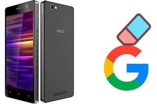 Come eliminare l'account Google su XOLO Era 4G