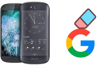 Come eliminare l'account Google su Yota YotaPhone 2