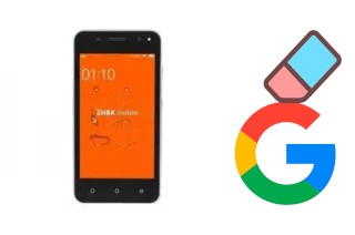 Come eliminare l'account Google su ZH-K Mobile Ace 3