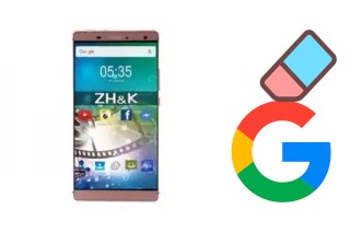 Come eliminare l'account Google su ZH-K Mobile Evo