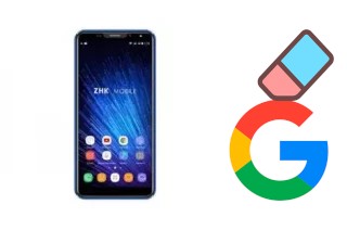 Come eliminare l'account Google su ZH-K Mobile Intense Classic