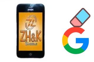 Come eliminare l'account Google su ZH-K Mobile PAC 10