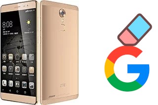 Come eliminare l'account Google su ZTE Axon Max