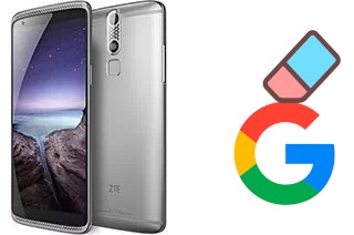 Come eliminare l'account Google su ZTE Axon mini