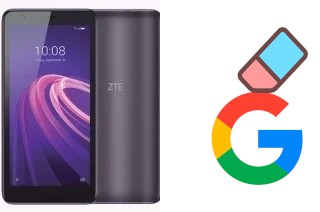 Come eliminare l'account Google su ZTE Blade A3 Lite