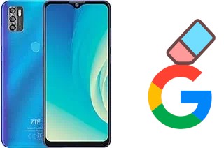 Come eliminare l'account Google su ZTE Blade A7s 2020