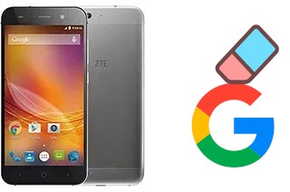 Come eliminare l'account Google su ZTE Blade D6