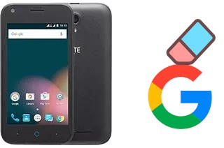 Come eliminare l'account Google su ZTE Blade L110 (A110)