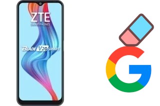 Come eliminare l'account Google su ZTE Blade V20 Smart