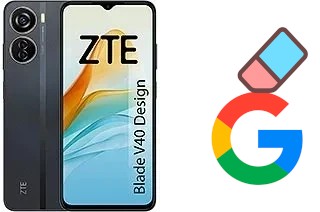 Come eliminare l'account Google su ZTE Blade V40 Design