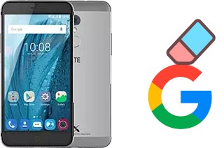 Come eliminare l'account Google su ZTE Blade V7 Plus