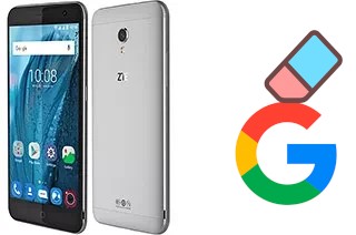 Come eliminare l'account Google su ZTE Blade V7