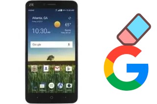 Come eliminare l'account Google su ZTE Blade X2 Max