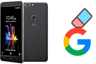 Come eliminare l'account Google su ZTE Blade Z Max