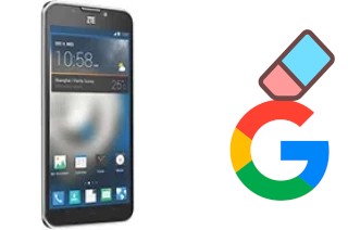 Come eliminare l'account Google su ZTE Grand S II S291