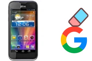 Come eliminare l'account Google su ZTE Grand X LTE T82