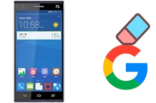 Come eliminare l'account Google su ZTE Star 1