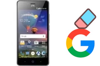 Come eliminare l'account Google su ZTE ZFive L LTE