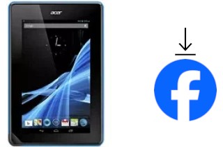 Come installare Facebook su un Acer Iconia Tab B1-A71