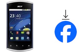 Come installare Facebook su un Acer Liquid mini E310