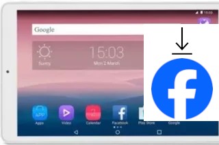 Come installare Facebook su un Alcatel OneTouch Pixi 3 (10)