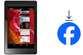 Come installare Facebook su un alcatel One Touch Evo 7 HD