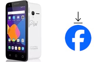 Come installare Facebook su un alcatel Pixi 3 (4.5)