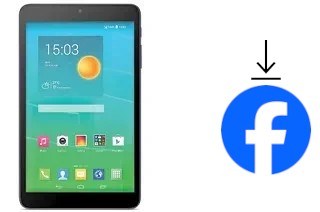 Come installare Facebook su un alcatel Pixi 3 (8) 3G