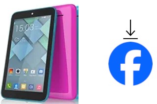 Come installare Facebook su un alcatel Pixi 7