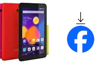 Come installare Facebook su un alcatel Pixi 3 (7) LTE