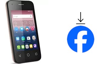 Come installare Facebook su un alcatel Pixi 4 (3.5)