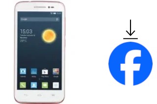 Come installare Facebook su un alcatel Pop 2 (4.5)