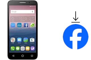 Come installare Facebook su un alcatel Pop 3 (5)