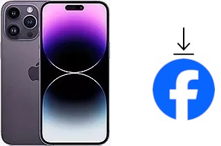 Come installare Facebook su un Apple iPhone 14 Pro Max