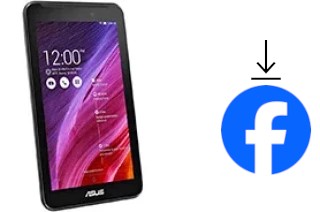 Come installare Facebook su un Asus Fonepad 7 (2014)