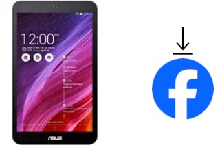 Come installare Facebook su un Asus Memo Pad 8 ME181C