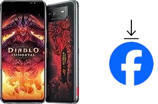 Come installare Facebook su un Asus ROG Phone 6 Diablo Immortal Edition