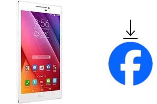 Come installare Facebook su un Asus Zenpad 7.0 Z370CG